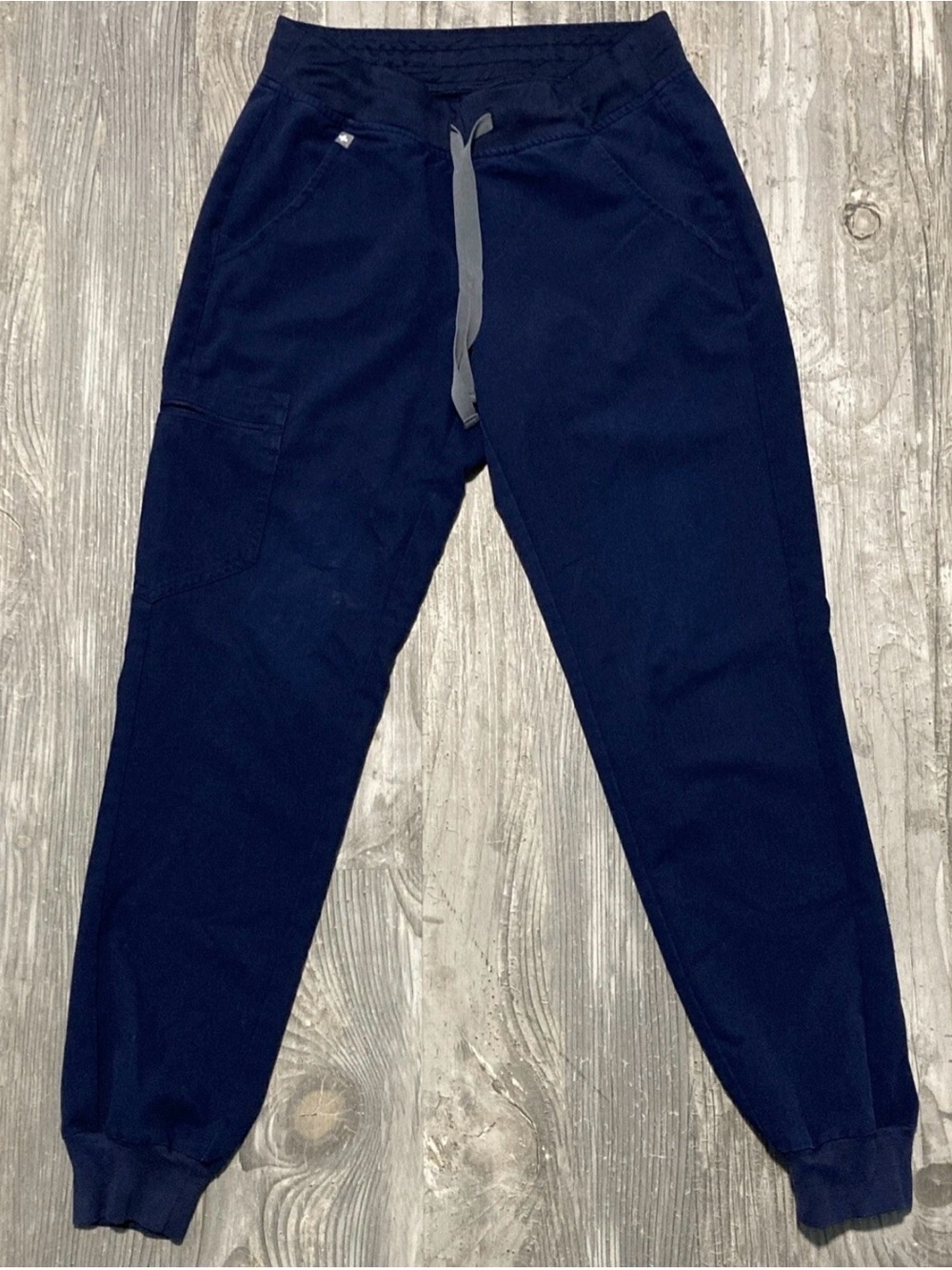 FIGS Navy Blue Jogger Scrub Pants Women’s XL Medical Healthcare Athleisure